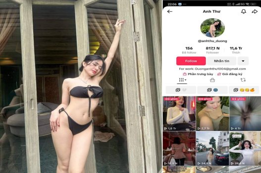 sex ham Tiktoker sướng khi về đêm
